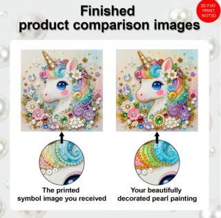 Preview: Diamond Painting Einhorn